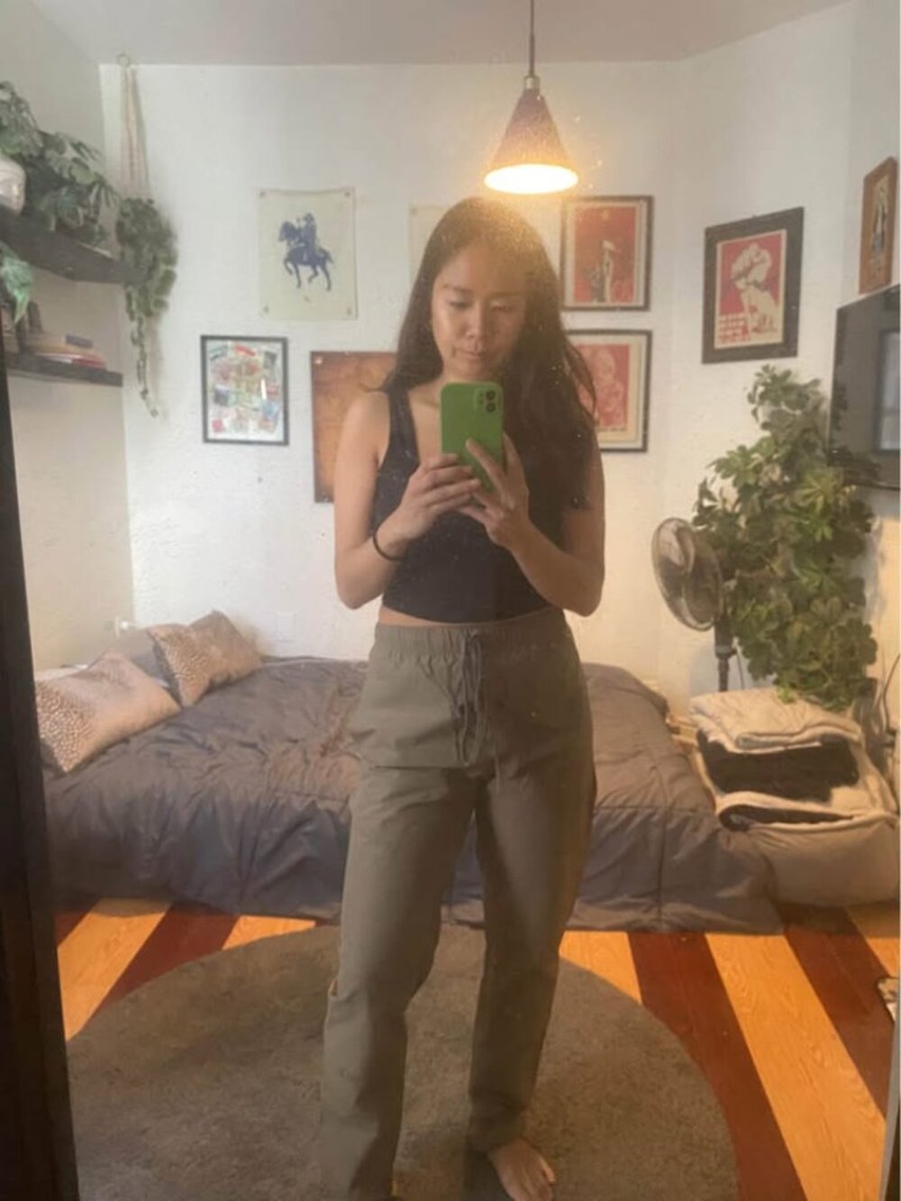 Essentials Track Pants Taupe (Small) - Picture 4 of 6
